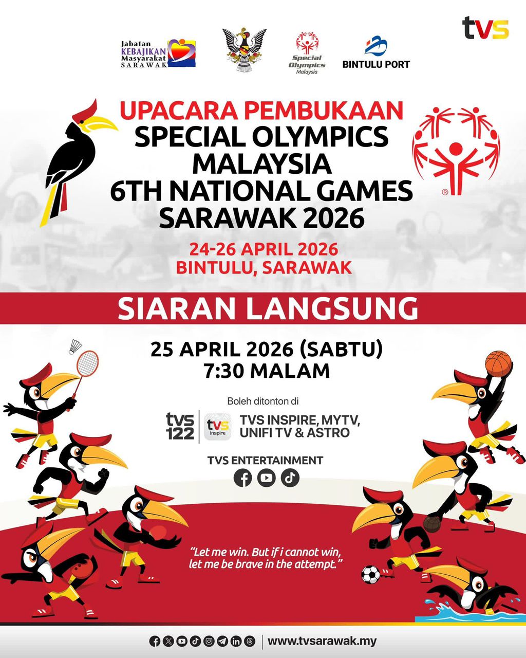 Special Olympics National Games 2026 — Opening Ceremony